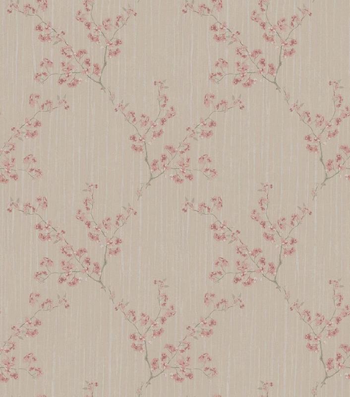 Zambaiti Parati Satin Flowers Z 66833